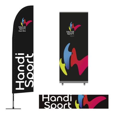 Pack éco noir Handisport